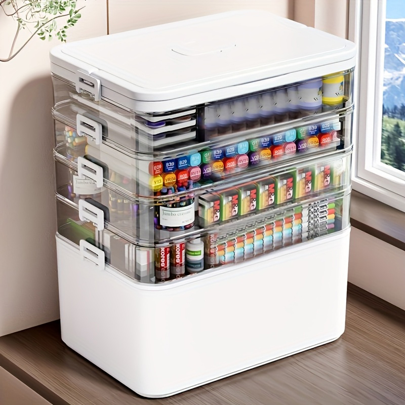School Supplies - Boîte de rangement multifonctionnelle à plusieurs