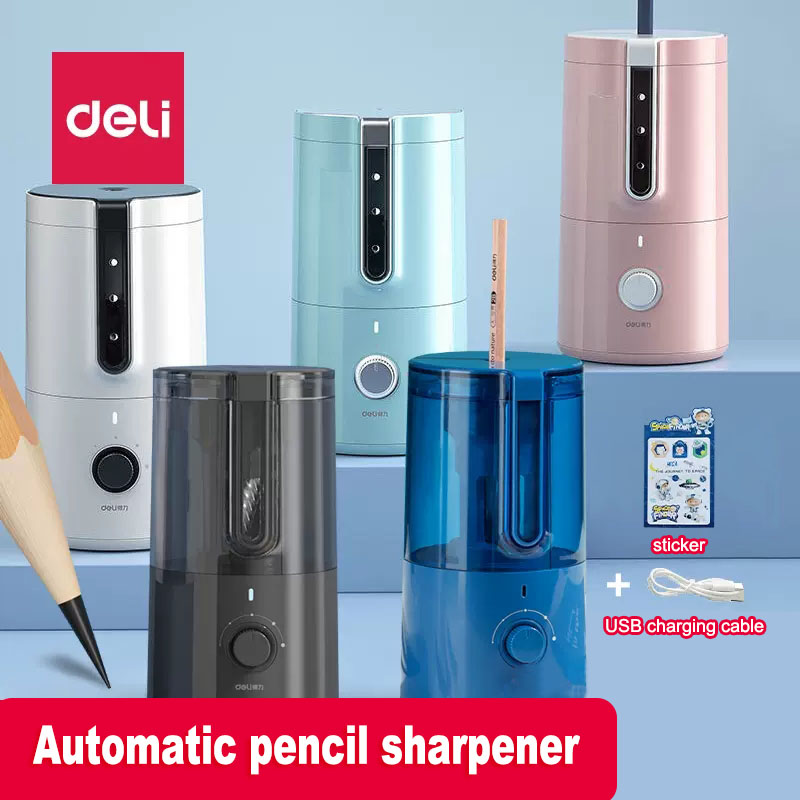 Electric Pencil Sharpener Usb - Deli – taille-crayon électrique automatique pour