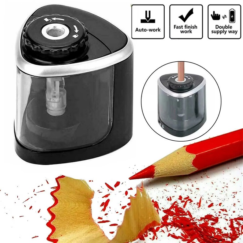Electric Pencil Sharpener Usb - Taille-crayon électrique portable automatique de bureau,