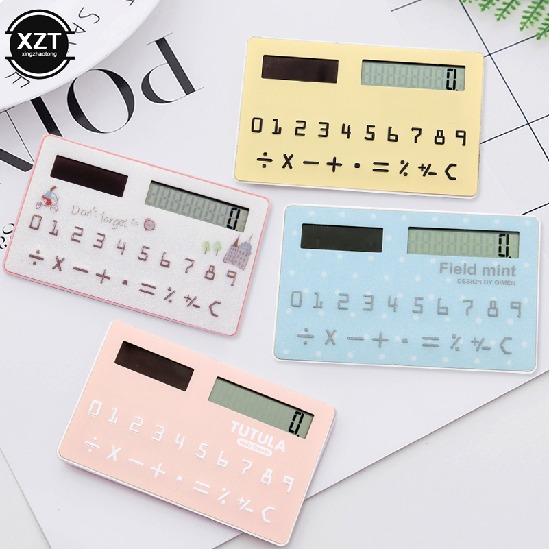 Scientific Calculator For Secondary School - Mini calculatrice solaire Portable, fournitures scolaires