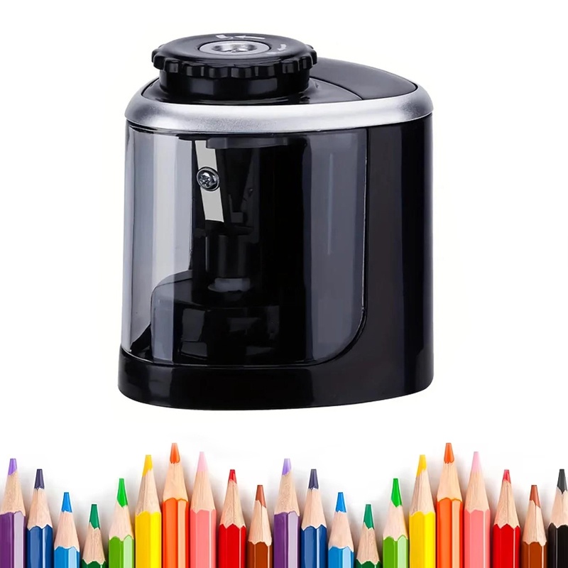 Electric Pencil Sharpener Usb - Taille-crayon électrique de bureau, coupe-crayon automatique