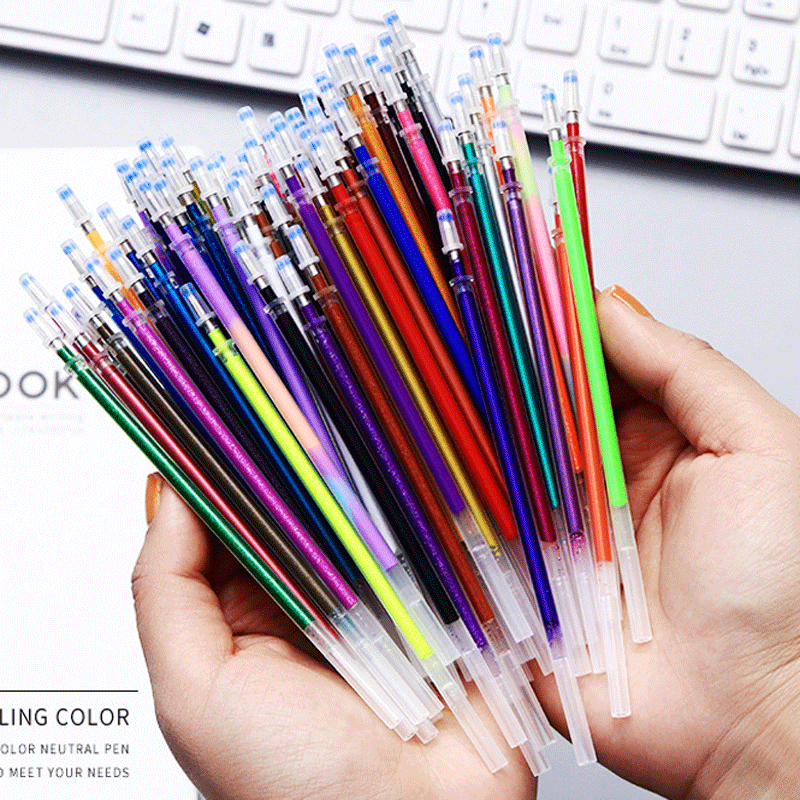 Pastel Highlighter Set Double Ended - Ensemble de stylos gel de tous