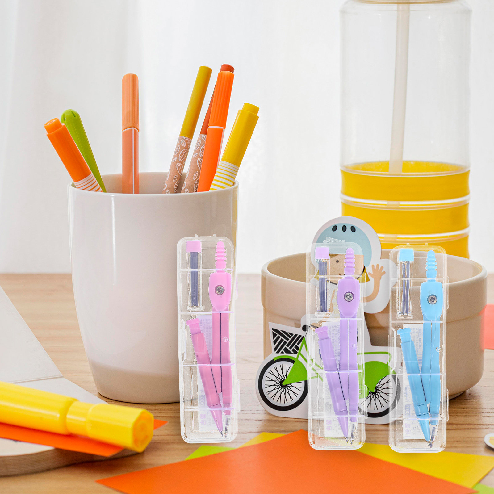 Compas Métallique pour Dessin  - Math Geometry Set With Compass avis et prix