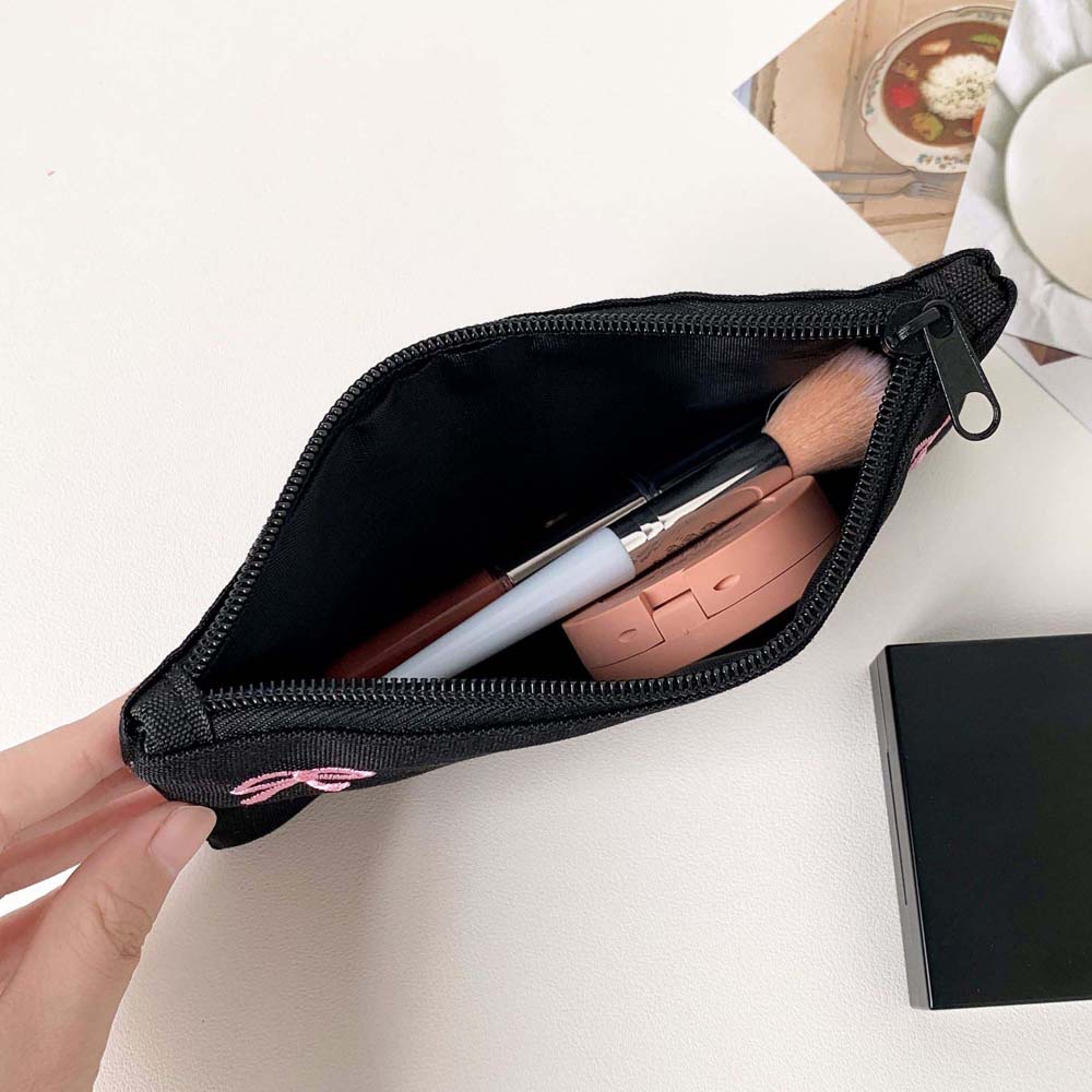 Sac de papeterie à nœud papill - Aesthetic Large Pencil Case Pouch avis et prix