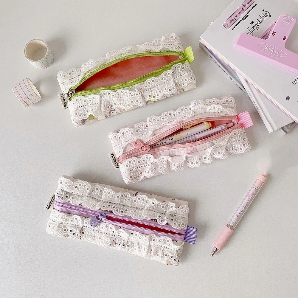 Trousse à crayons et papeterie - Aesthetic Large Pencil Case Pouch avis et prix