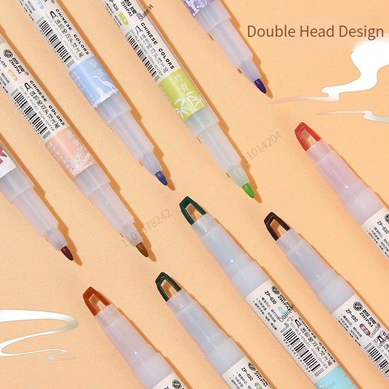 Stylos surligneurs à Double po - Pastel Highlighter Set Double Ended avis et prix