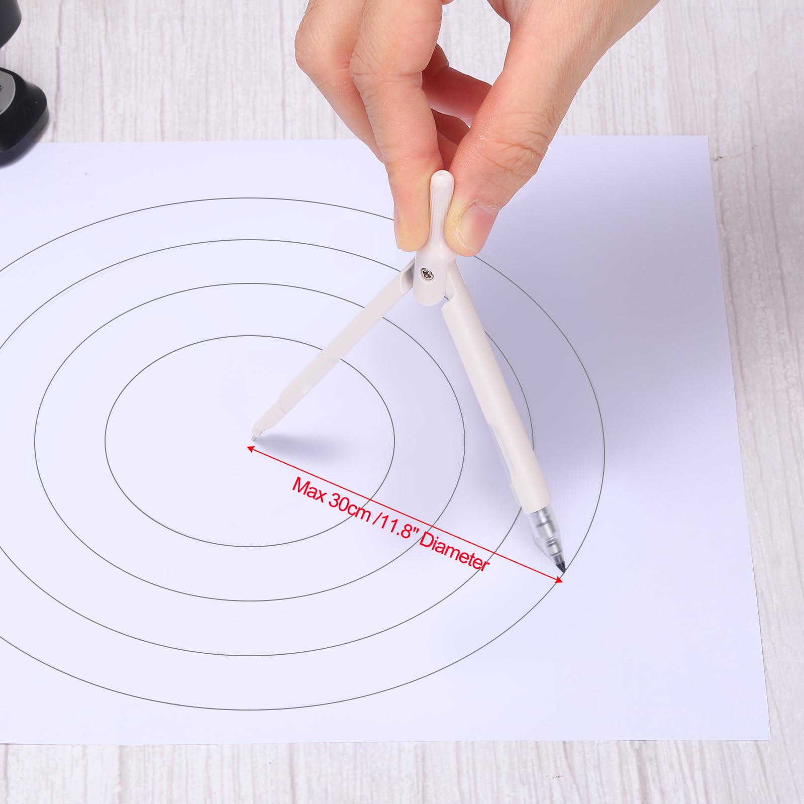 Ensemble de compas métalliques - Math Geometry Set With Compass avis et prix