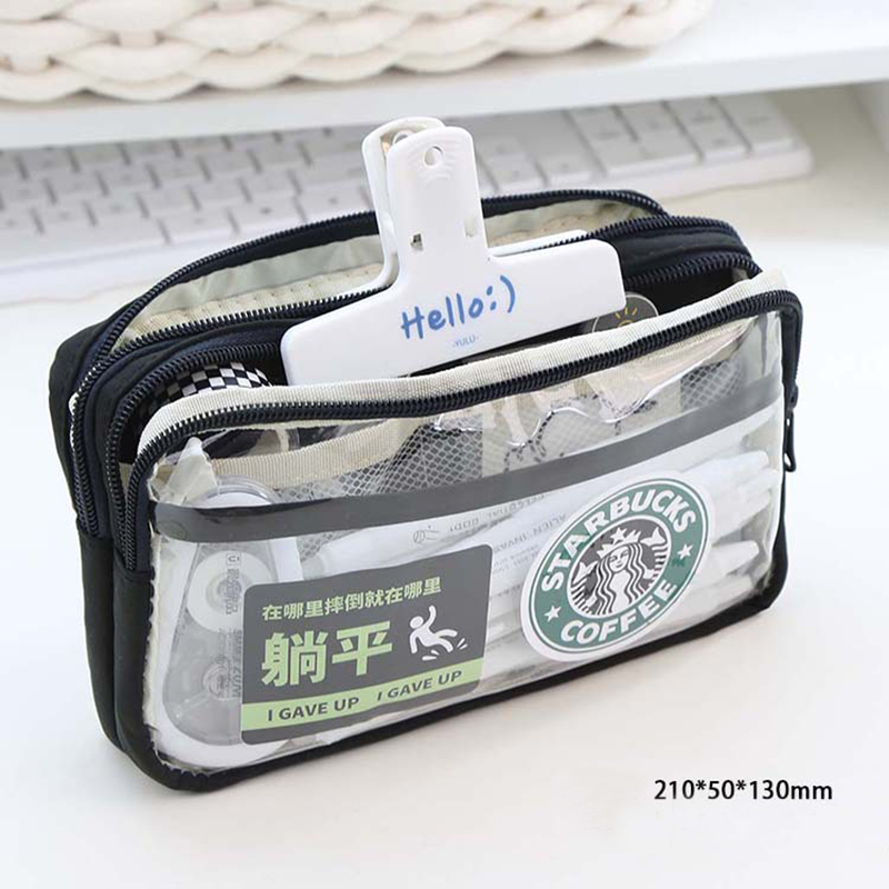 Fournitures scolaires esthétiq - Aesthetic Large Pencil Case Pouch avis et prix