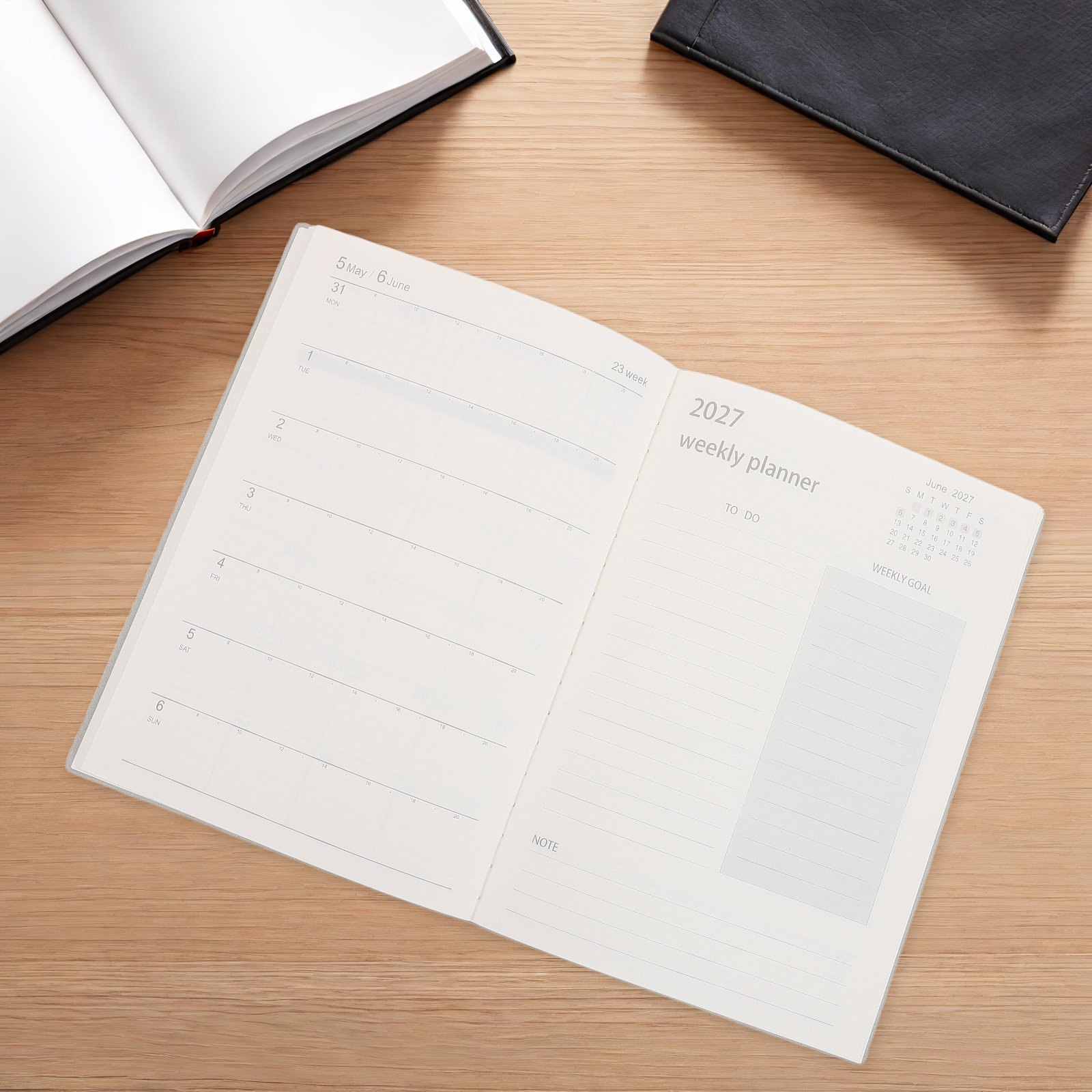 Carnet de planification profes - Spiral Bound Grid Notebook A5 avis et prix