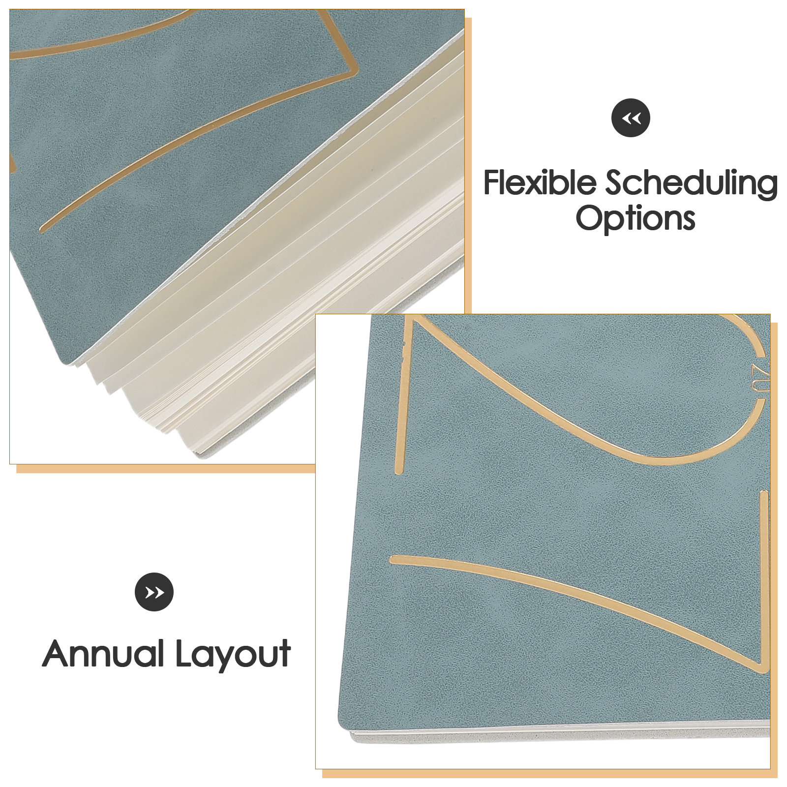 Carnet de planification profes - Spiral Bound Grid Notebook A5 avis et prix