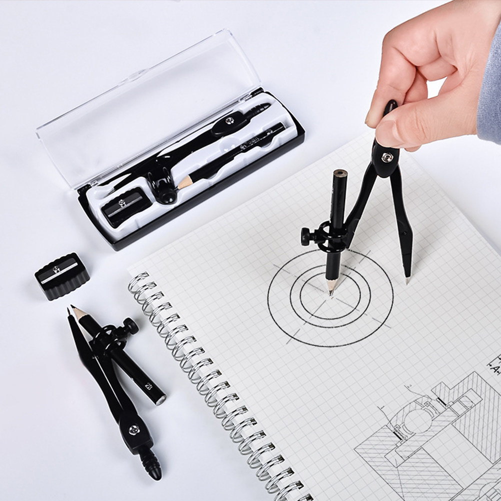 1 ensemble de compas de précis - Math Geometry Set With Compass avis et prix