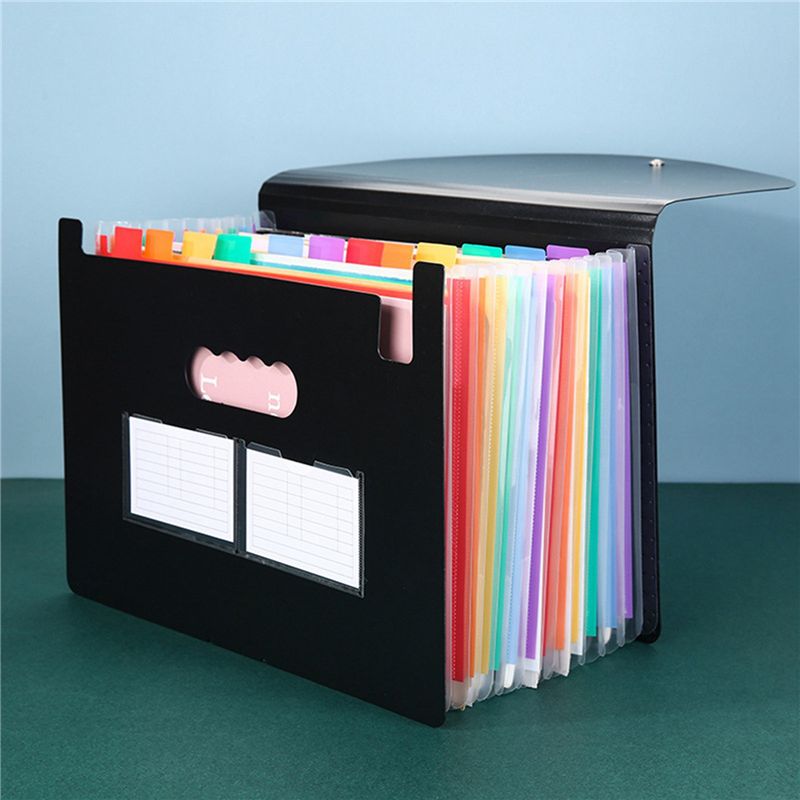 Dossier de classement extensib - Expandable Accordion File Folder 13 Pockets avis et prix