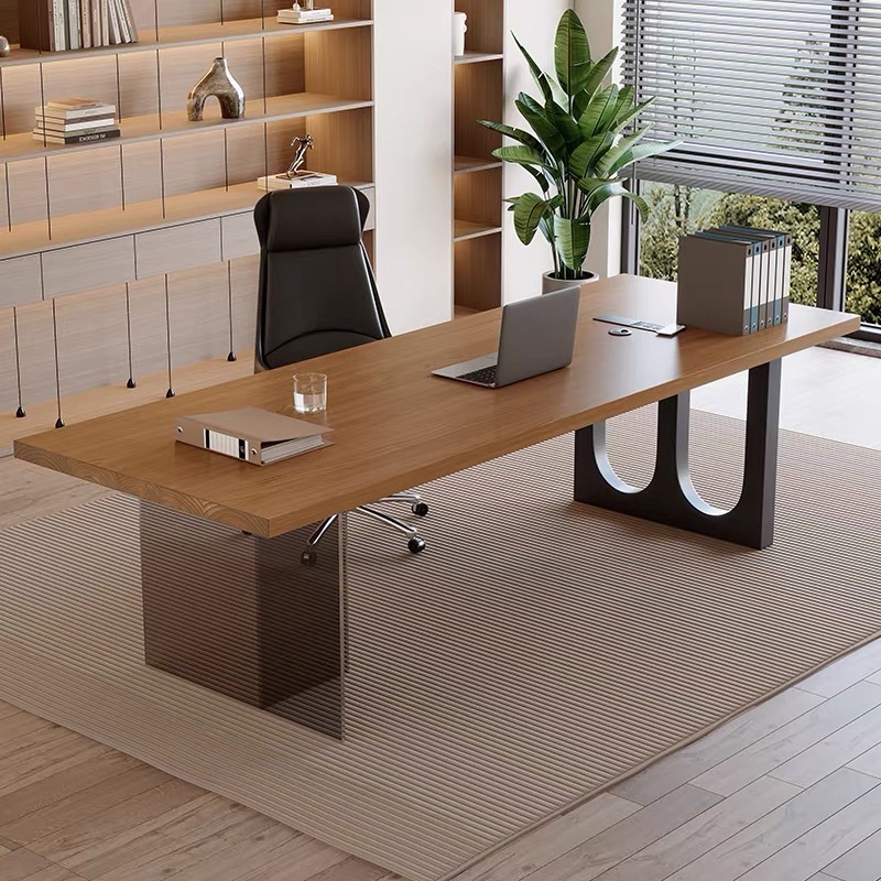 Bureau flottant en bois et acr - Office Furniture avis et prix