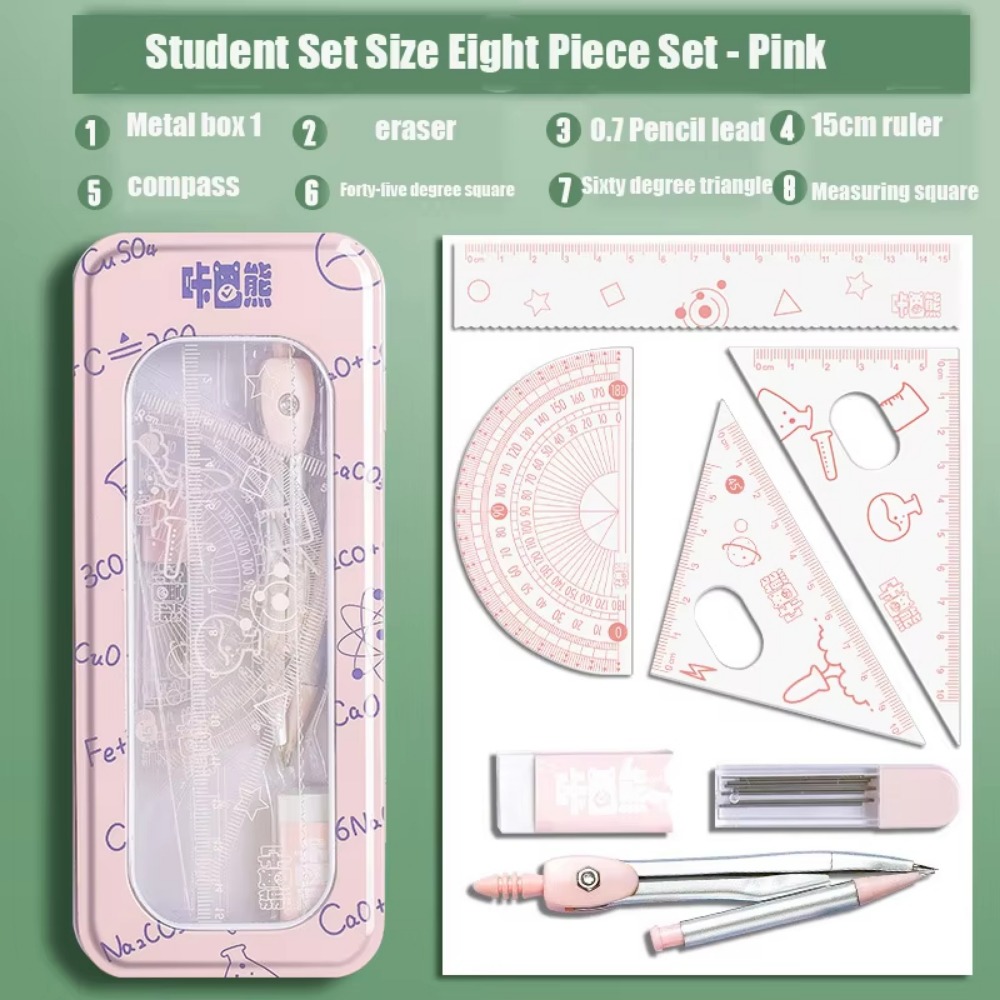 Ensemble de géométrie multifon - Math Geometry Set With Compass avis et prix