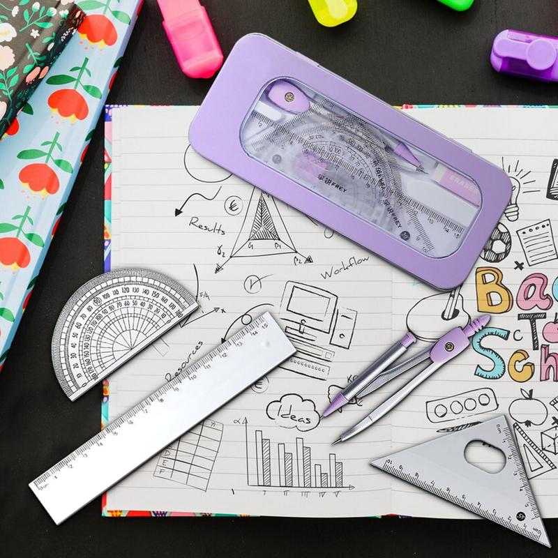 Ensemble de géométrie |   Ense - Math Geometry Set With Compass avis et prix