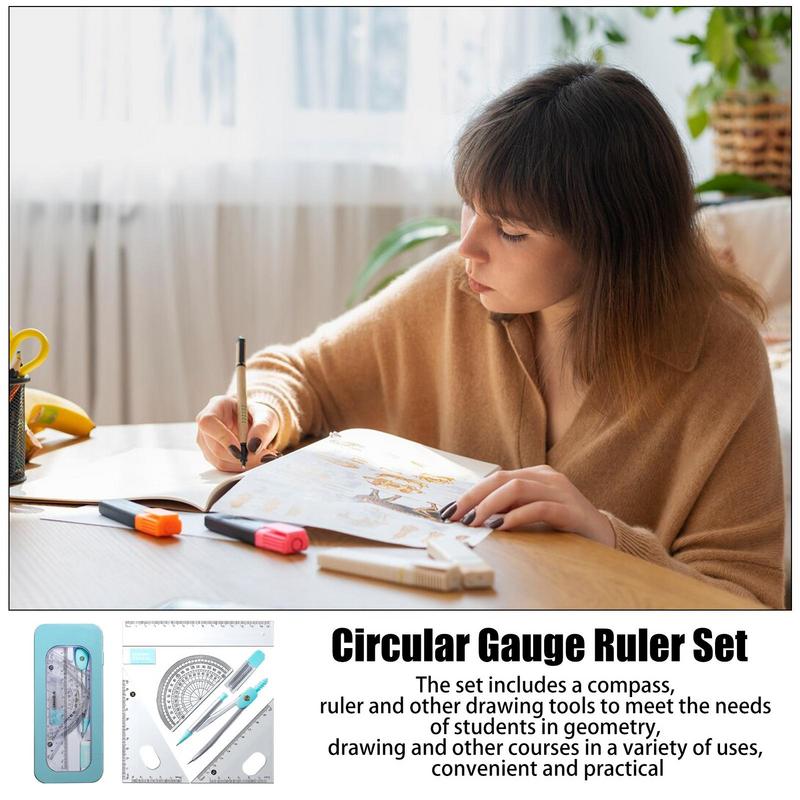 Ensemble de géométrie |   Ense - Math Geometry Set With Compass avis et prix