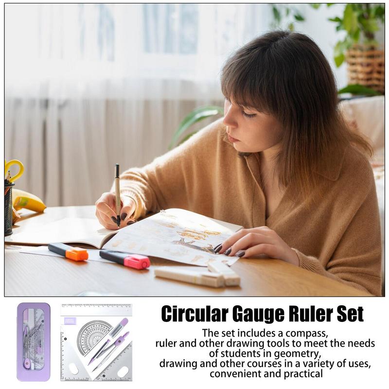 Ensemble de géométrie |   Ense - Math Geometry Set With Compass avis et prix