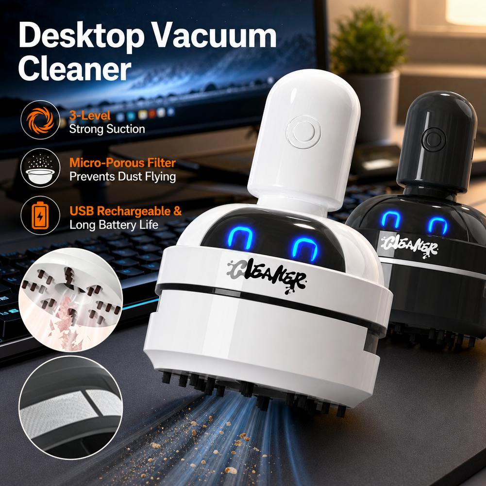 Aspirateur de bureau, aspirate - Mini Desktop Vacuum Cleaner For Eraser Dust avis et prix