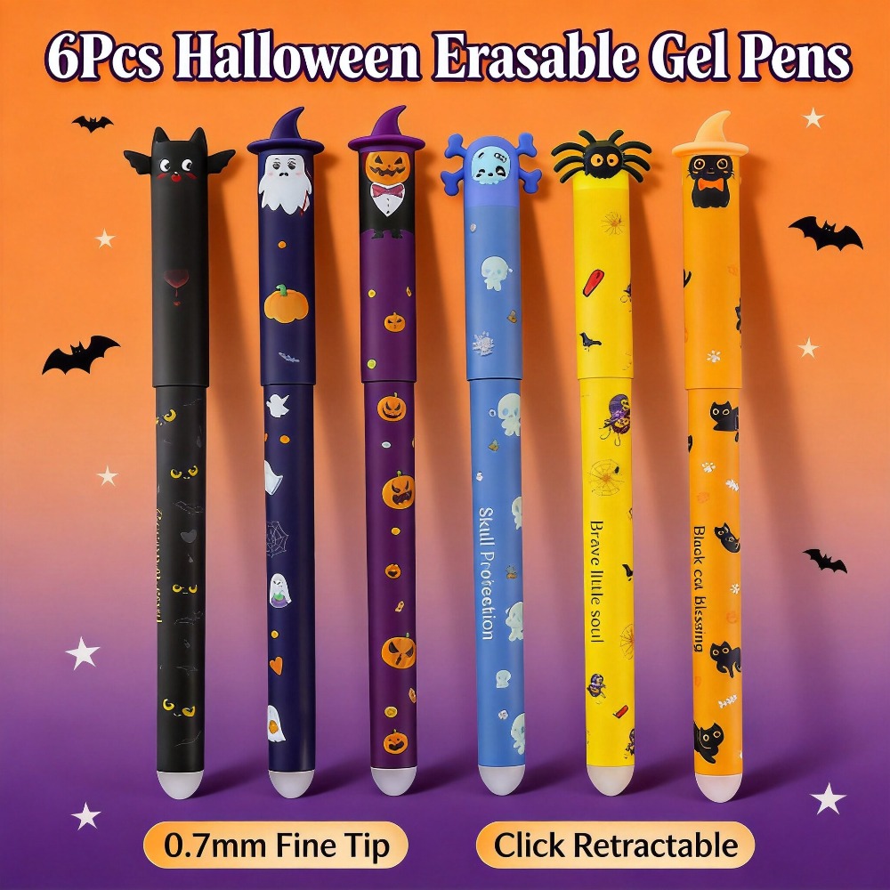 Lot de 1 à 6 stylos gel effaça - Retractable Eraser Pen Click avis et prix