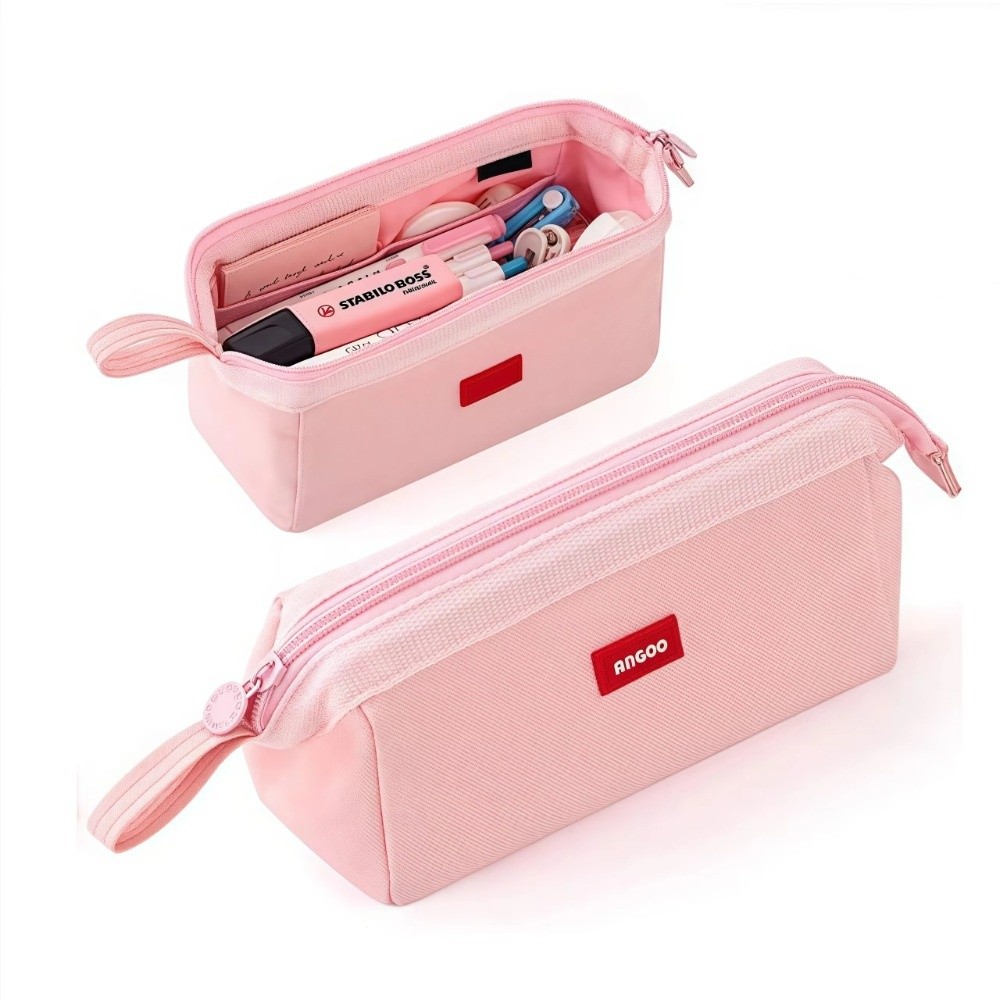 Trousse à crayons en toile Oxf - Aesthetic Large Pencil Case Pouch avis et prix