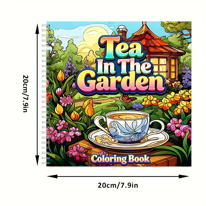 Livre de coloriage Tea In The  - School Supplies avis et prix