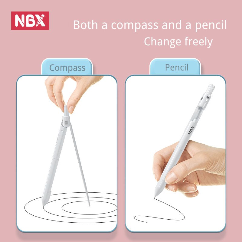 NBX – compas, crayon, règle, o - Math Geometry Set With Compass avis et prix