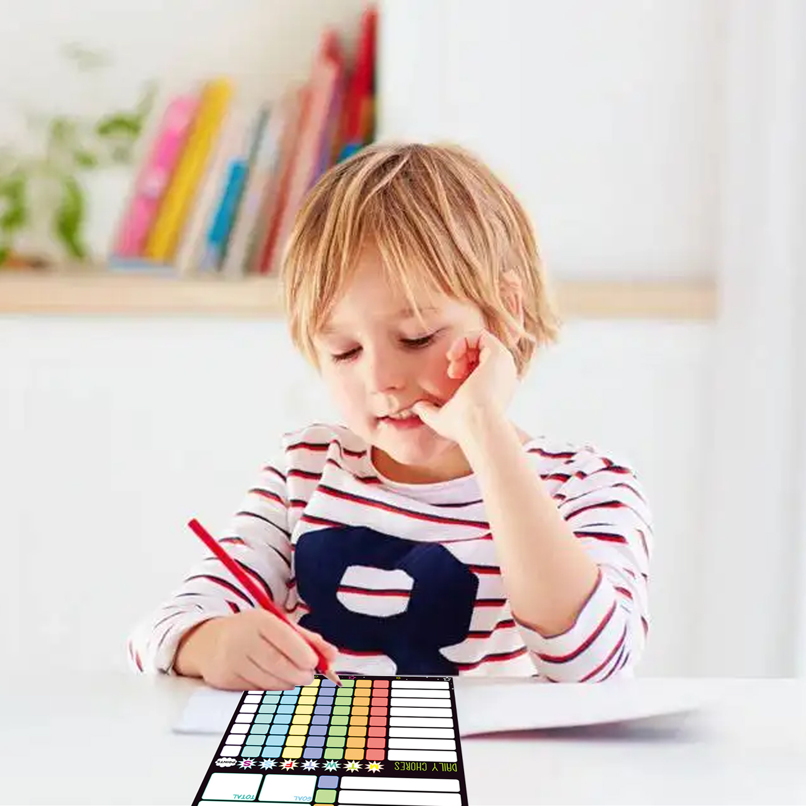 Tableau magnétique des tâches  - Kids Magnetic Reward Chart Board avis et prix