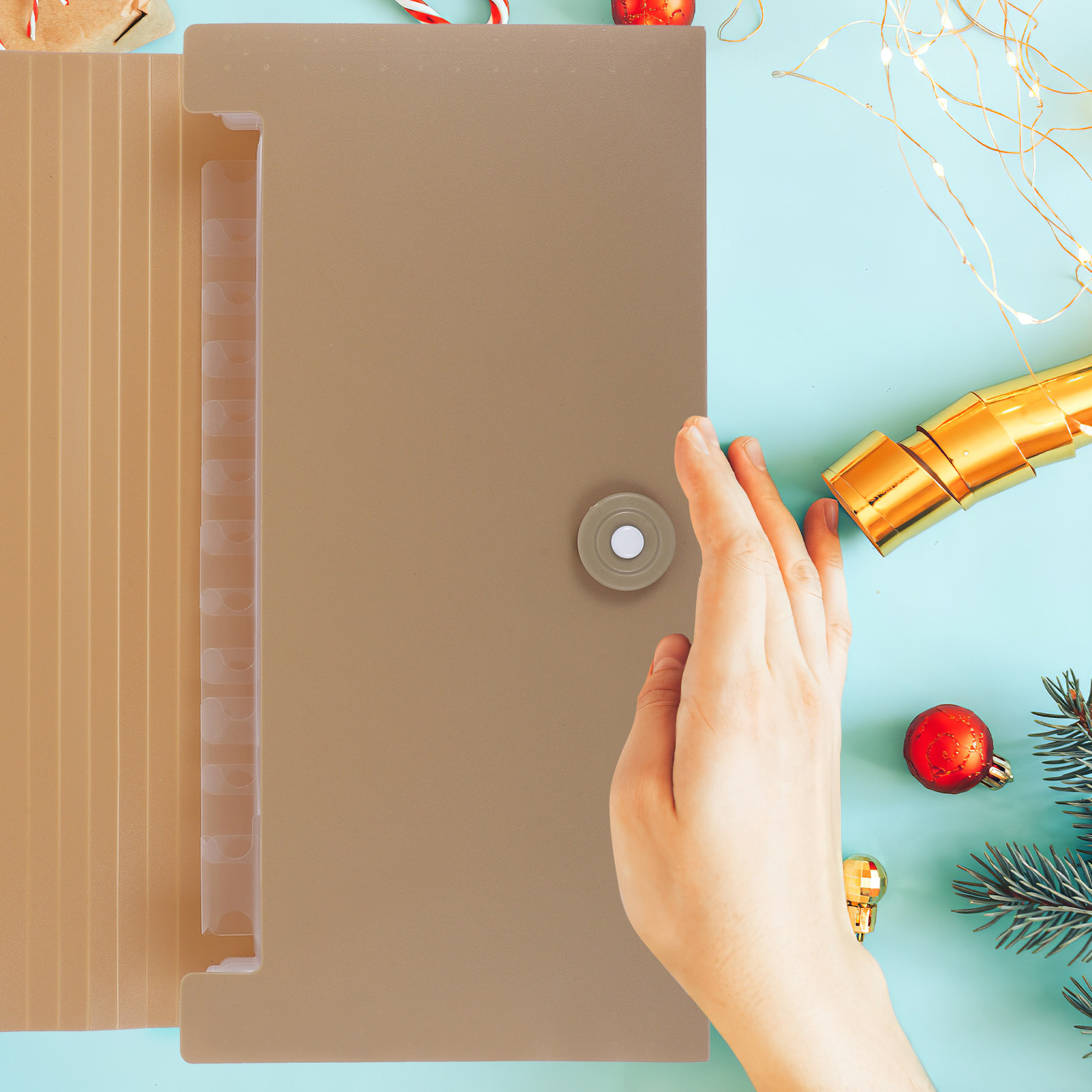 Dossier de classement extensib - Expandable Accordion File Folder 13 Pockets avis et prix
