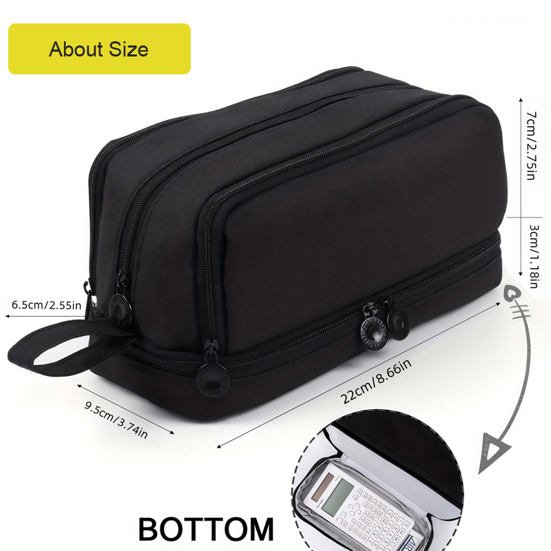 Trousse à crayons à grande cap - Aesthetic Large Pencil Case Pouch avis et prix